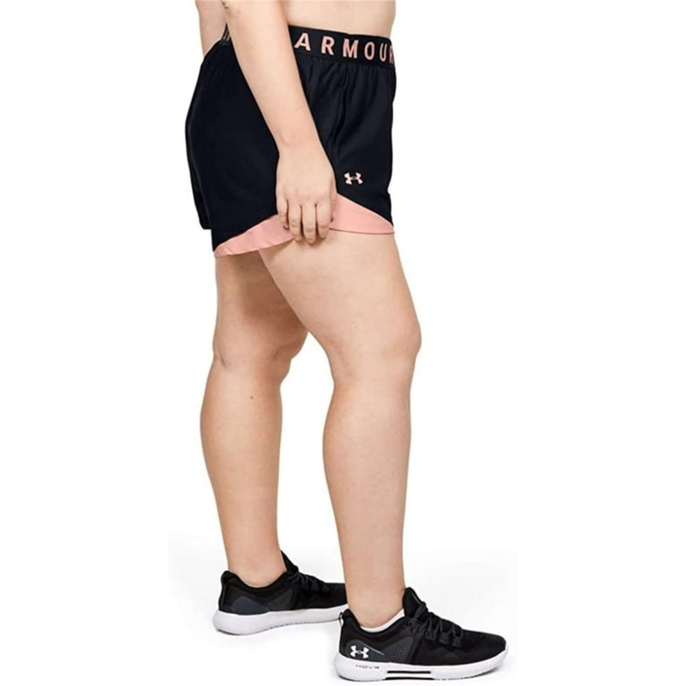 Large Under Armour Women's Play Up Shorts 3.0 Gym Casual Running Travel Hiking
